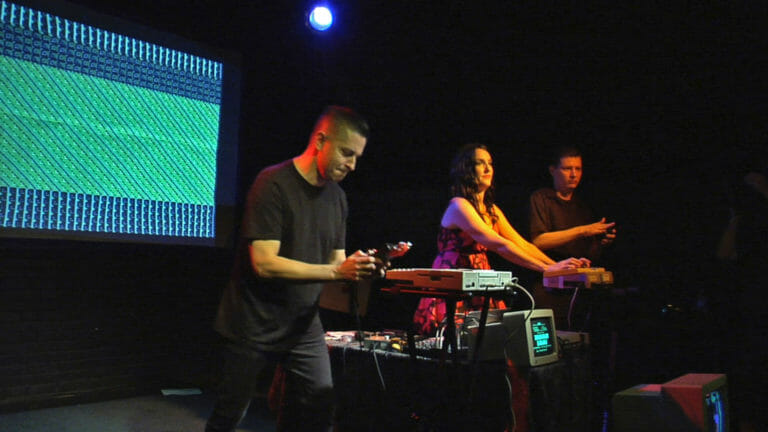 8 Bit Weapon performs with Dan