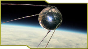 Artist rendering of Sputnik in Space